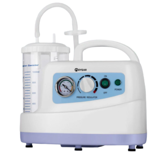 Portable Phlegm Suction Unit Emergency Medical Vacuum Aspirator Machine 110V 1L -