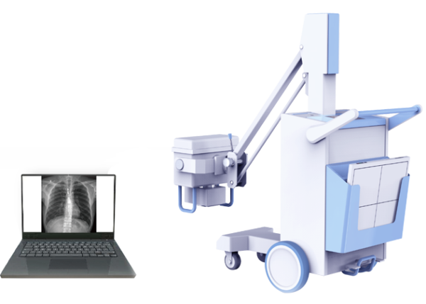PLX5100 Mobile Digital Radiography System