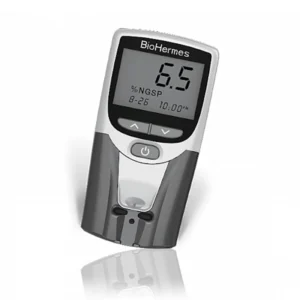 BIOHERMS Rapid Test Pocket Portable HbA1C Analyzer Meter for Blood Group Testing